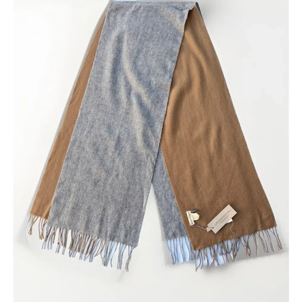 Donni Charm Women's Color Block Scarf One Size Natural Donni Mix Stylish Winter